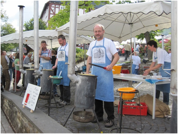 Volkmar Klein auf dem Museumsfest Burbach Volkmar Klein auf dem Museumsfest Burbach